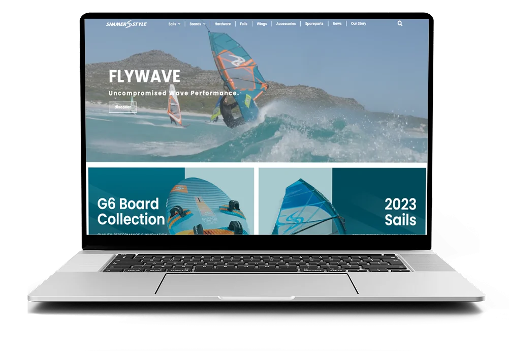 Vi på FRedagMorgon Webbyrå byggde e-handel i woocommerce till Simmer Style